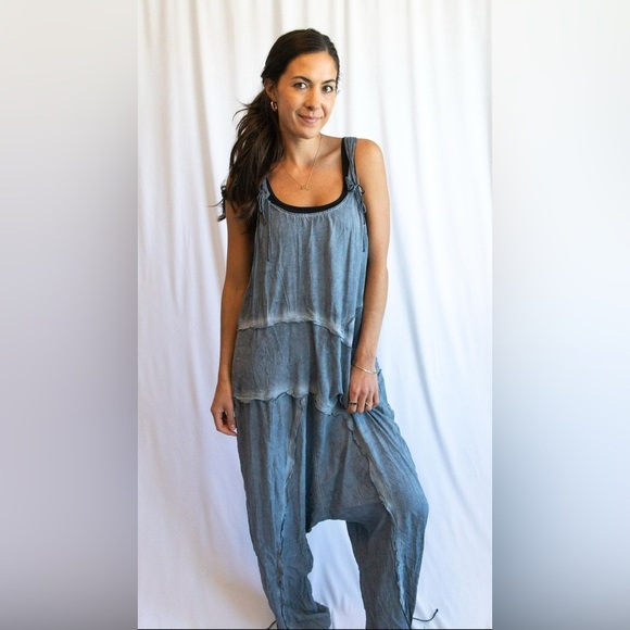 Free People Intimately Act Naturally Shapeless Romper - Picture 2 of 11